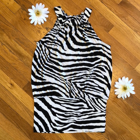 Express Tops - EXPRESS Zebra Print Tank sz Small, EUC
